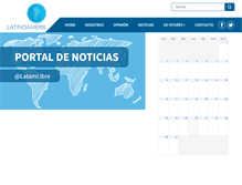 Tablet Screenshot of latinoamericalibre.org